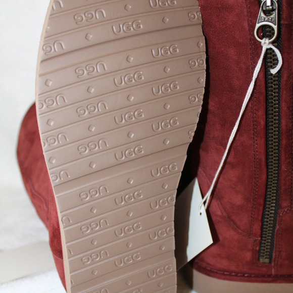 UGG ABREE SHORT SUEDE SHEARLING BOOTS NEW‎ - Picture 5 of 8